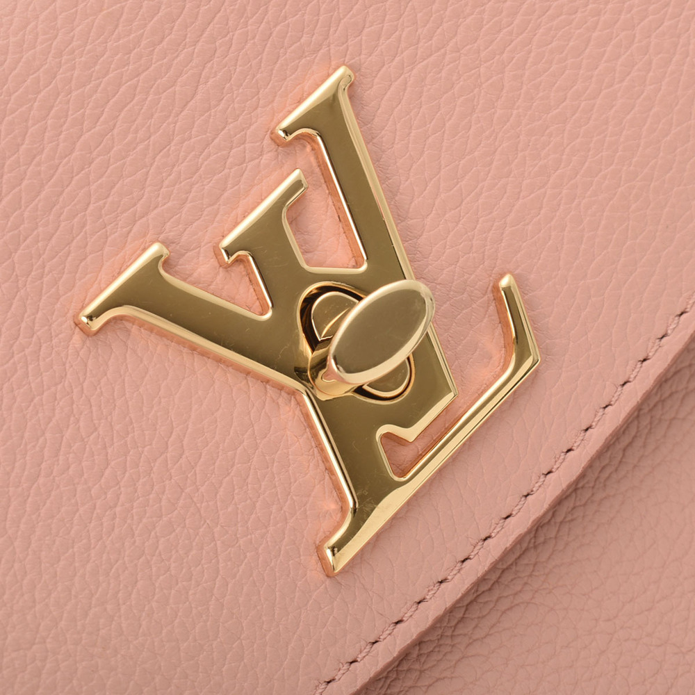 Louis Vuitton Lockme Ever Rose Pink Trianon Grained Calfskin Handbag - Picture 10 of 12